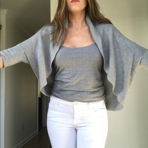 GAP dolman 3/4 sleeve open cardigan